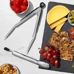 OXO Good Grips 2-Piece Tongs Set -KITCHEN UTENSILS Sale 11324200UK OXO 2 Piece Tongs Set New 4