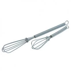 Dexam Set Of 2 Chrome Plated Mini Whisks