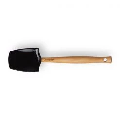 Le Creuset Large Black Spoon Spatula -KITCHEN UTENSILS Sale 42104281400000 Le Creuset Large Spoon Spatula Black 3