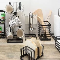 Apollo Flat Iron Utensil Holder -KITCHEN UTENSILS Sale 9246 Apollo Flat Iron Utensil Holder 4