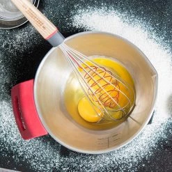 Bakehouse & Co. Bakehouse & Co Ash Wooden Handle Stainless Steel Whisk 8 Bakehouse & Co. Bakehouse & Co Ash Wooden Handle Stainless Steel Whisk -KITCHEN UTENSILS Sale BHWHWHISK BAKEHOUSE WOODEN HANDLE S S WHISK 3