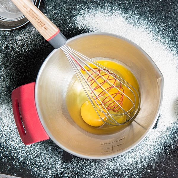 Bakehouse & Co. Bakehouse & Co Ash Wooden Handle Stainless Steel Whisk 4 Bakehouse & Co. Bakehouse & Co Ash Wooden Handle Stainless Steel Whisk - Image 4