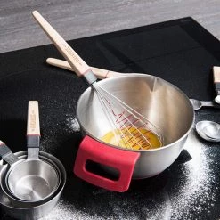 Bakehouse & Co. Bakehouse & Co Ash Wooden Handle Stainless Steel Whisk 9 Bakehouse & Co. Bakehouse & Co Ash Wooden Handle Stainless Steel Whisk -KITCHEN UTENSILS Sale BHWHWHISK BAKEHOUSE WOODEN HANDLE S S WHISK 4