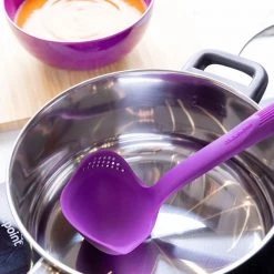 Colourworks Ladle 27cm Silicone Purple -KITCHEN UTENSILS Sale CWLADPURV2 Colour Works Ladle 27cm Silicone Purple 5