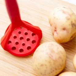 Colourworks Masher 24cm Silicone Red -KITCHEN UTENSILS Sale CWMASHREDV2 Colour Works Masher 24cm Silicone Red 4