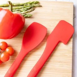 Colourworks Spatula 28cm Silicone Red -KITCHEN UTENSILS Sale CWSPATREDV2 Colour Works Spatula 28cm Silicone Red 3