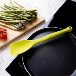 Colourworks Spoon Spatula 28cm Silicone Green -KITCHEN UTENSILS Sale CWSPSPATGRNV2 Colour Works Spoon Spatula 28cm Silicone Green 5