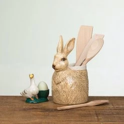 English Tableware Company Edale Hare Utensil Holder -KITCHEN UTENSILS Sale DD4303A02 English Tableware Company Edale Hare Utensil Holder 3