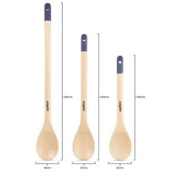 Zyliss Wooden Spoons - 3 Piece Set -KITCHEN UTENSILS Sale E980207 Zyliss Wooden Spoons 3pc Set 4