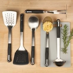 Fusion Stainless Steel Solid Spoon -KITCHEN UTENSILS Sale FSSSSPN Fusion Stainless Steel Solid Spoon 2