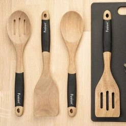 Fusion Acacia Wood Spoon -KITCHEN UTENSILS Sale FSWDSPN Fusion Acacia Wood Spoon 2