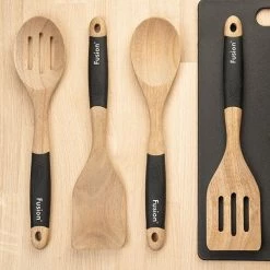 Fusion Acacia Wood Turner -KITCHEN UTENSILS Sale FSWDTURN Fusion Acacia Wood Turner 2