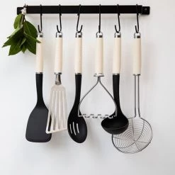 KitchenAid Non-Stick Slotted Spoon Almond Cream -KITCHEN UTENSILS Sale KAG004OHACE KitchenAid Non Stick Slotted Spoon Almond Cream 5