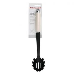 KitchenAid Non-Stick Spaghetti Spoon Almond Cream -KITCHEN UTENSILS Sale KAG005OHACE KitchenAid Non Stick Spaghetti Spoon Almond Cream 3