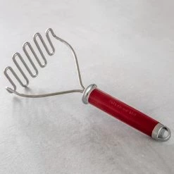 KitchenAid Stainless Steel Potato Masher Empire Red -KITCHEN UTENSILS Sale KAG008OHERE KitchenAid Stainless Steel Potato Masher Empire Red 3