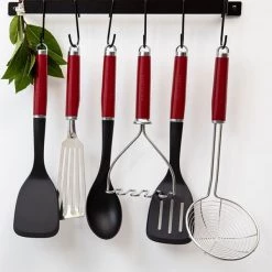 KitchenAid Stainless Steel Potato Masher Empire Red -KITCHEN UTENSILS Sale KAG008OHERE KitchenAid Stainless Steel Potato Masher Empire Red 4