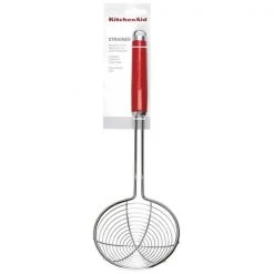 KitchenAid Stainless Steel Spider Strainer Empire Red -KITCHEN UTENSILS Sale KAG010OHERE KitchenAid Stainless Steel Spider Strainer Empire Red 2