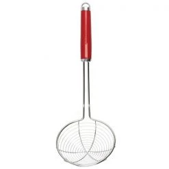 KitchenAid Stainless Steel Spider Strainer Empire Red