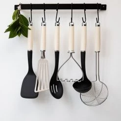 KitchenAid Stainless Steel Flex Turner Almond Cream -KITCHEN UTENSILS Sale KAG024OHACE KitchenAid Stainless Steel Flex Turner Almond Cream 4