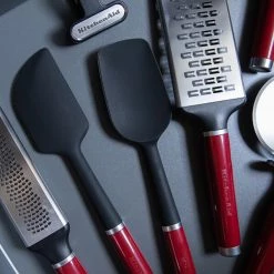 KitchenAid Silicone Spoon Spatula Empire Red -KITCHEN UTENSILS Sale KAG030OHERE KitchenAid Silicone Spoon Spatula Empire Red 3