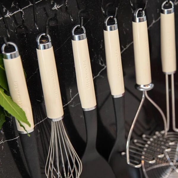 KitchenAid Stainless Steel Manual Hand Whisk Almond Cream 6 KitchenAid Stainless Steel Manual Hand Whisk Almond Cream - Image 6