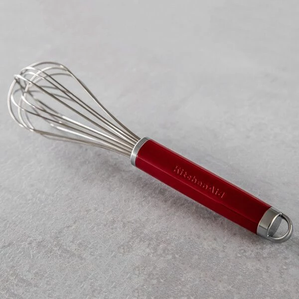 KitchenAid Stainless Steel Manual Hand Whisk Empire Red 4 KitchenAid Stainless Steel Manual Hand Whisk Empire Red - Image 4
