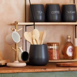 KitchenCraft Serenity Utensils Holder -KITCHEN UTENSILS Sale KCSERUTENGRY KitchenCraft Serenity Utensils Holder 2