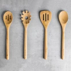 KitchenAid 4-Piece Bamboo Tool Set -KITCHEN UTENSILS Sale KQG634OHBBE KitchenAid 4 Piece Bamboo Tool Set 5
