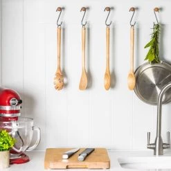 KitchenAid Birchwood Pasta Fork -KITCHEN UTENSILS Sale KQR712OHE KitchenAid Bamboo Pasta Fork 3