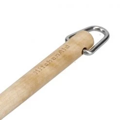 KitchenAid Birchwood Spoon Spatula With Silicone Head Red -KITCHEN UTENSILS Sale KQR730OHERE KitchenAid Birchwood Spoon Spatula Red 2