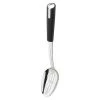 Judge Satin Black Slotted Spoon